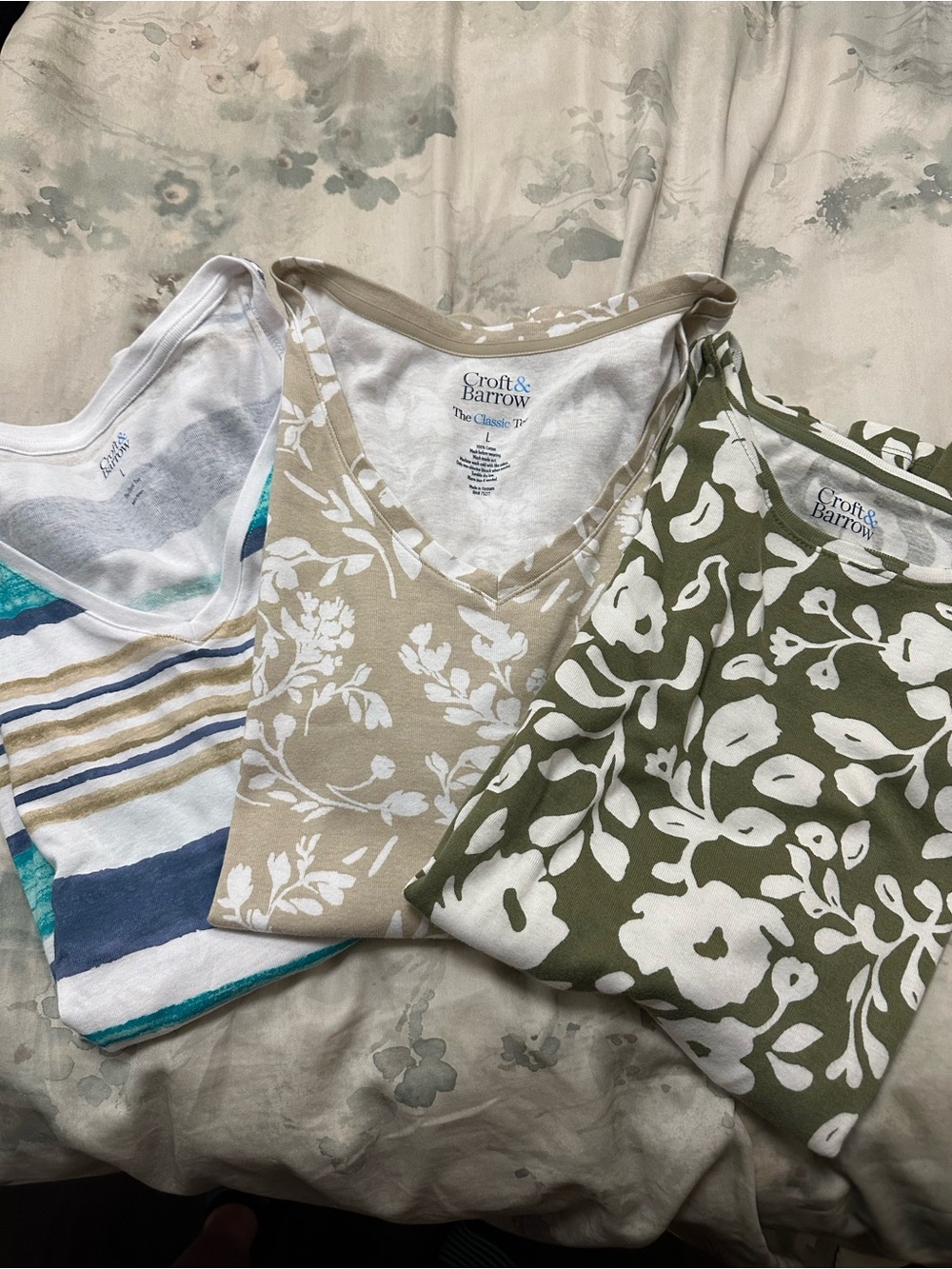 3 Croft and barrow women’s tees